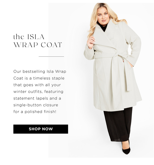 Shop Isla Wrap Coat