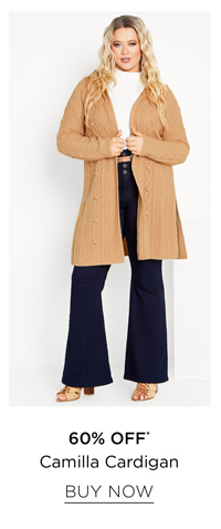 Shop the Camilla Cable Knit Hooded Cardigan
