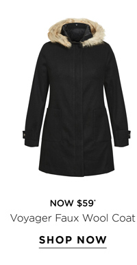 Shop the Voyager Faux Wool Coat