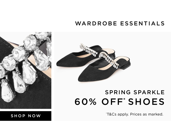 Shop 60% Off* All Shoes