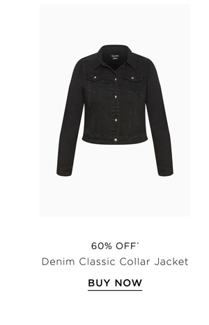 Shop the Denim Classic Collar Jacket