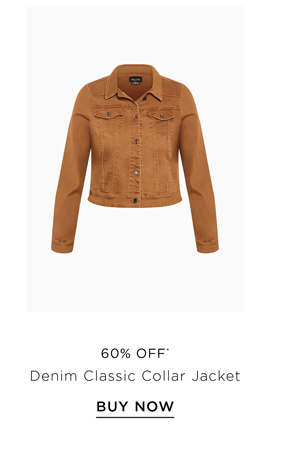 Shop the Denim Classic Collar Jacket