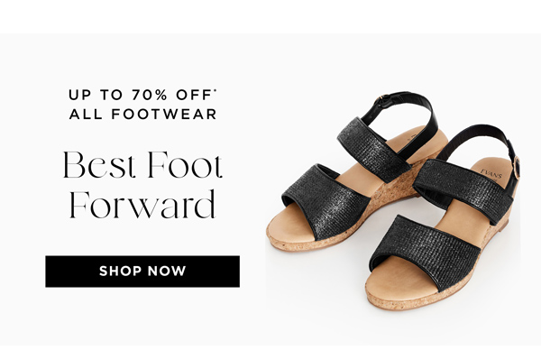 Shop Up To 70% Off* All Footwear