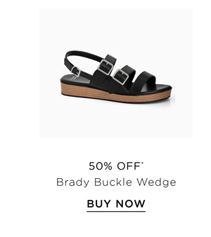 Shop the Brady Buckle Wedge