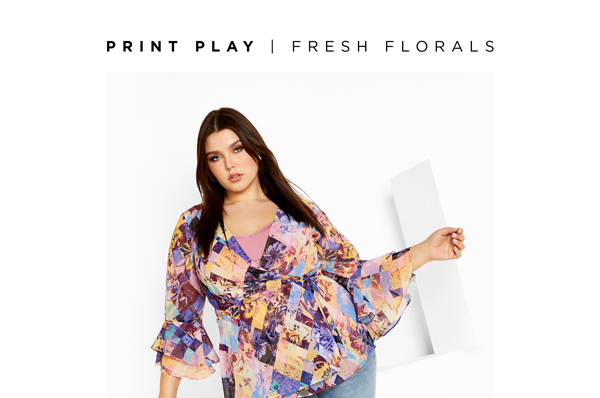 Shop the Charlie Print Top