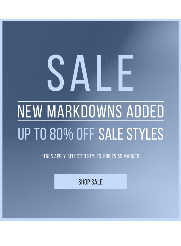 Shop Up to 80% Off* Sale Styles