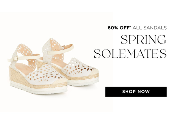 Shop 60% Off* All Sandals