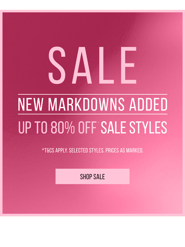 Shop Up to 80% Off* Sale Styles