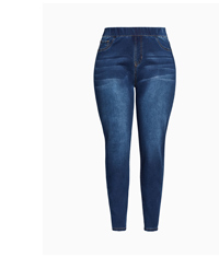 Shop the Hi Rise Jegging Jean Mid Wash