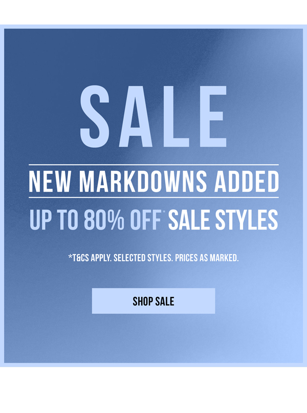 Shop Up to 80% Off* Sale Styles