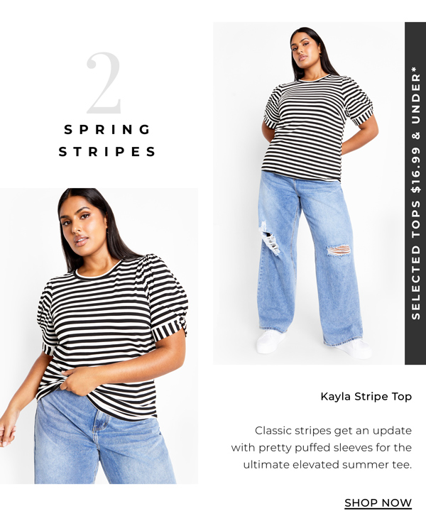 Shop the Kayla Stripe Top