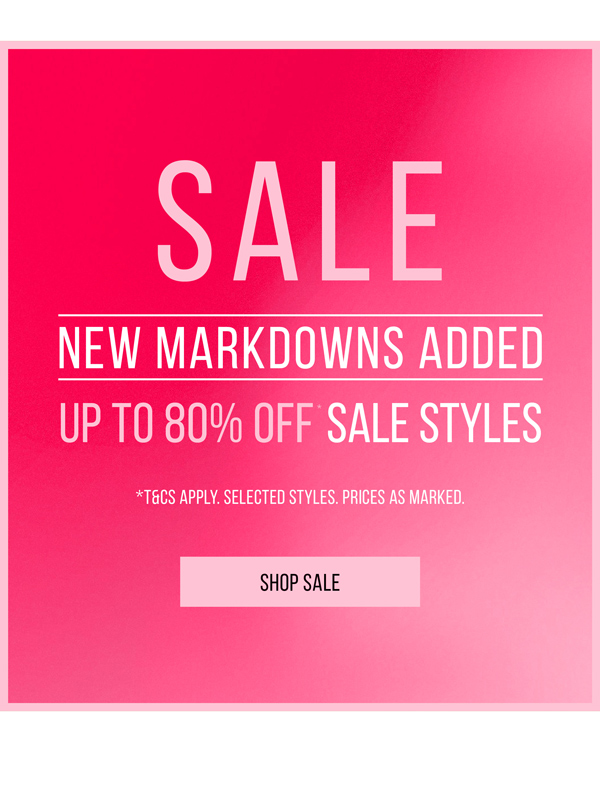 Shop Up to 80% Off* Sale Styles