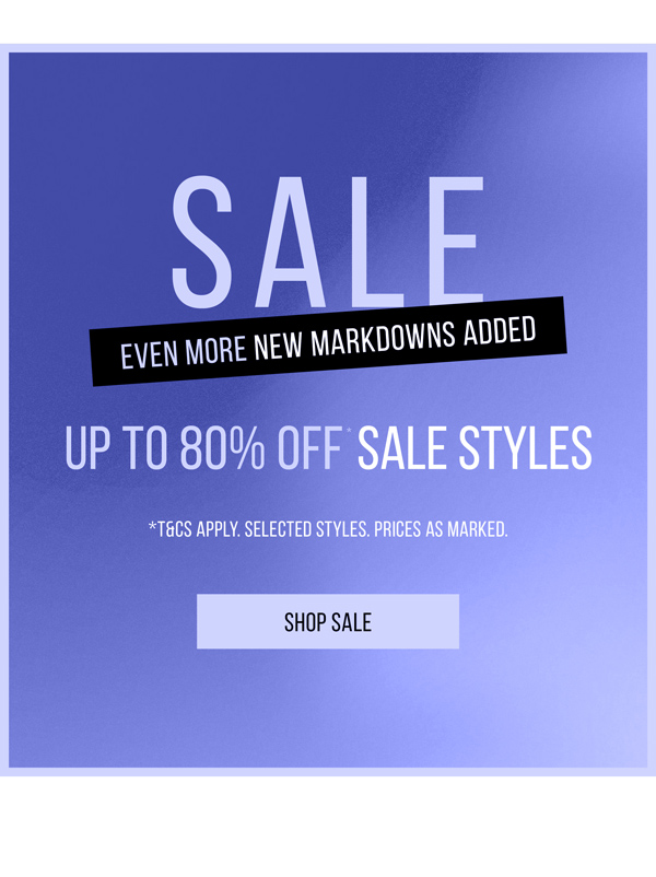 Shop Up To 80% Off* Sale