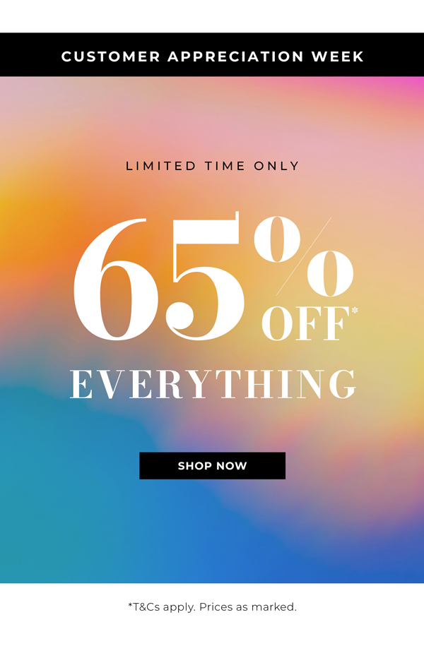 Shop 65% Off* Everything