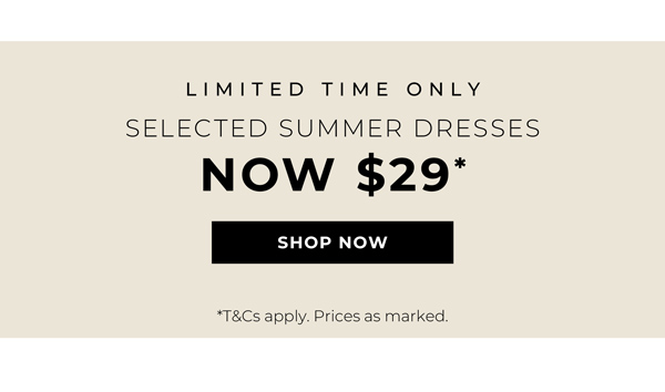 Shop Selected Dress $29*