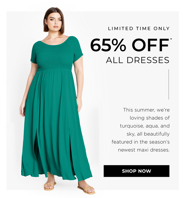 Shop 65% Off* All Dresses