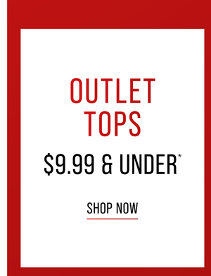 Shop Outlet Tops