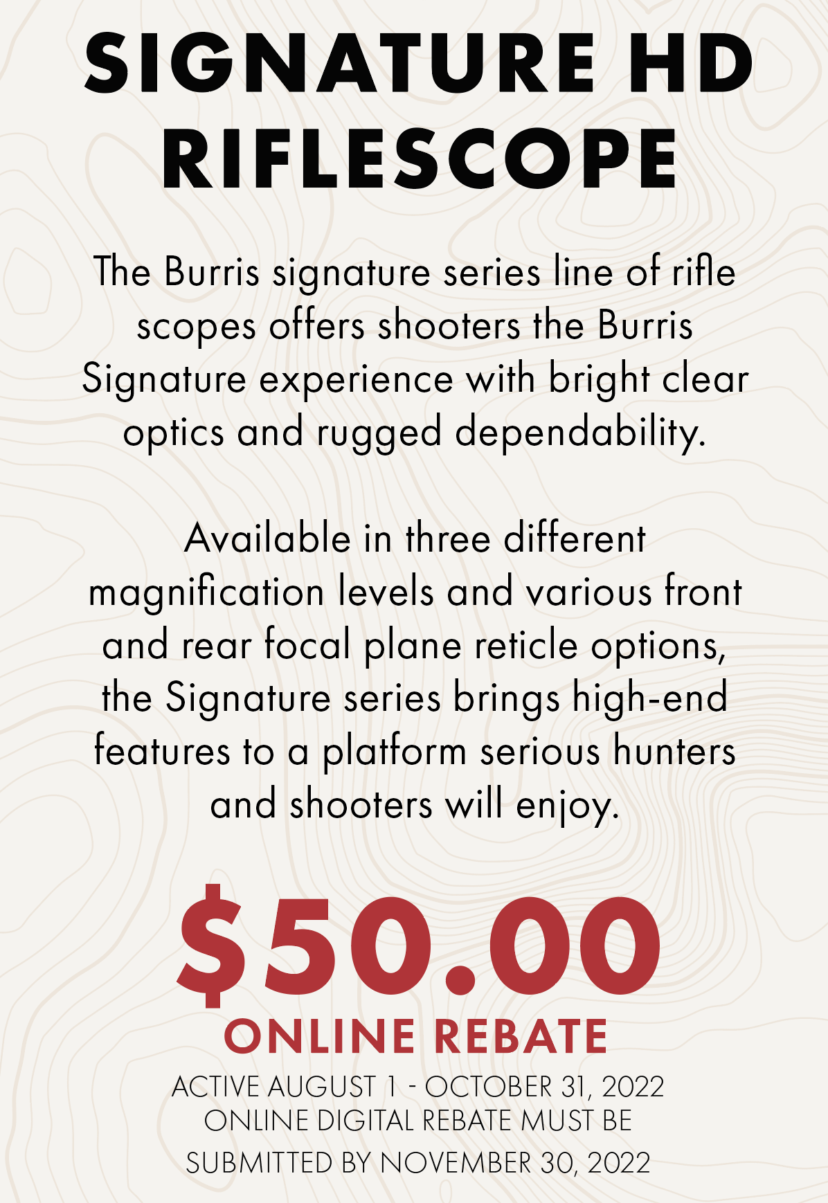 Burris Signature HD