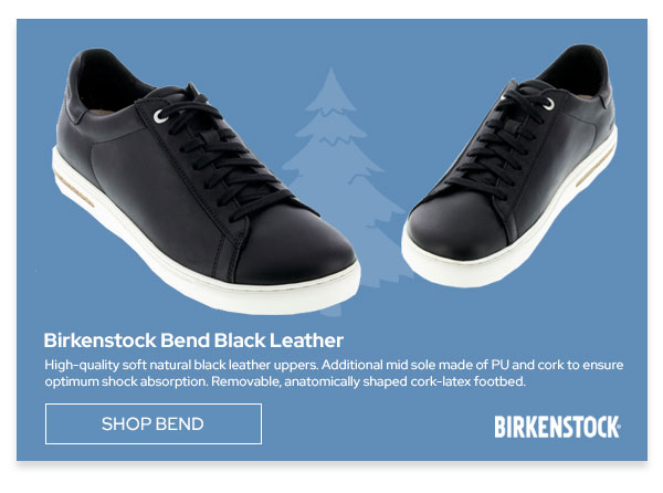 Birkenstock Bend Black Leather