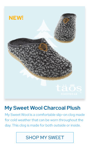 Taos My Sweet Wool Charcoal Plush Wool