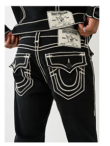 RICKY ROPE STITCH STRAIGHT JEAN