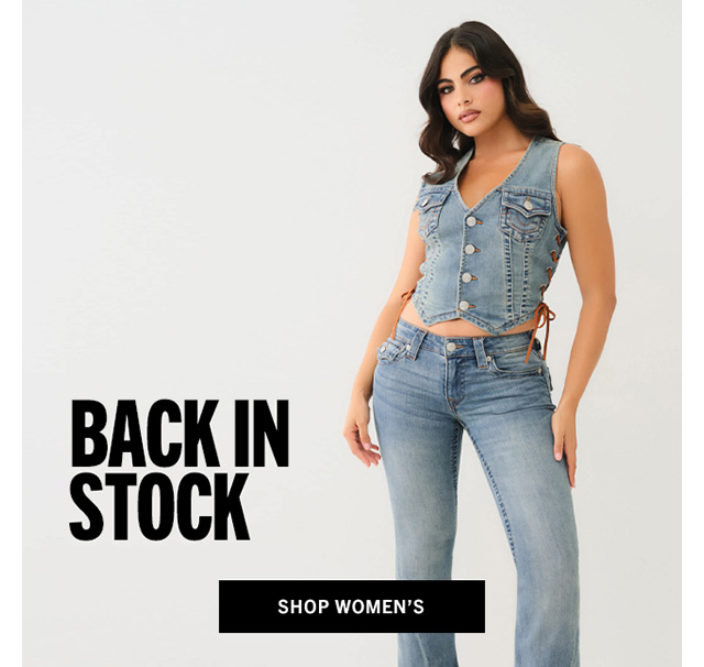 BACK IN STOCK | Shop Women's