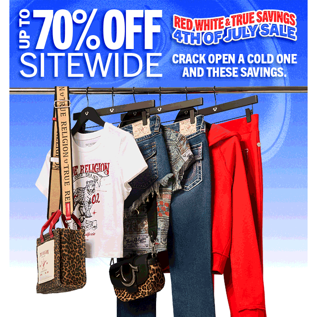 UP TO 70% OFF EVERYTHING | Shop Now