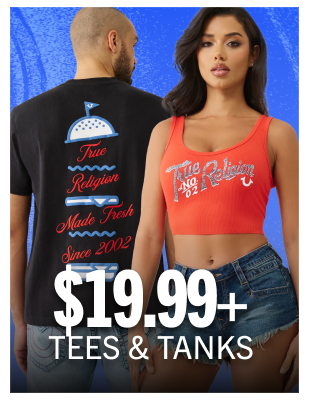 $19.99+ TEES & TANKS