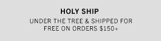 HOLIDAY FREE SHIPPING