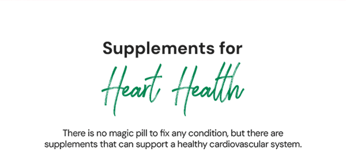 Supplements for Hearth Health