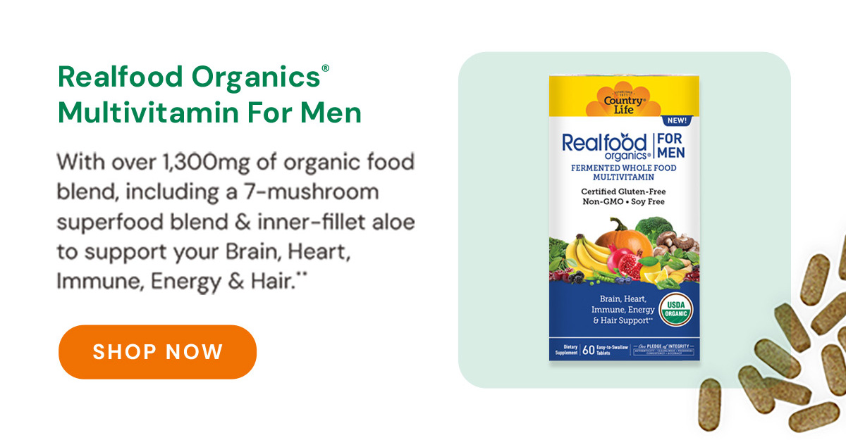 Realfood Organics Multitivamin for Men