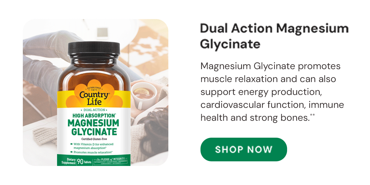 Dual Action Magnesium Glycinate