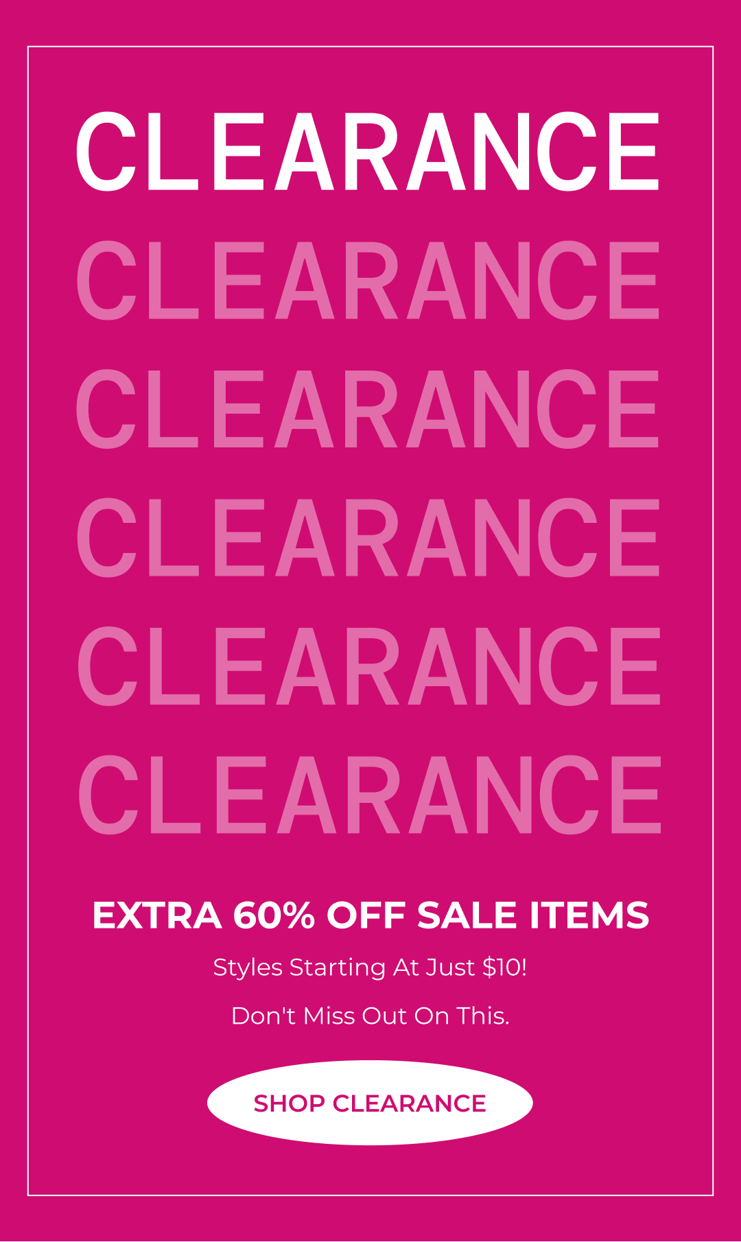 Clearance | Extra 60% Off Sale Items - Shop Clearance