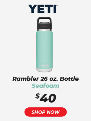 Yeti Rambler 26 oz. Bottle with Chug Cap - Seafoam