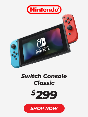 Nintendo Classic Red/ Blue Switch Console