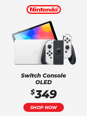 Nintendo Switch - OLED Model with White Joy-Con - White
