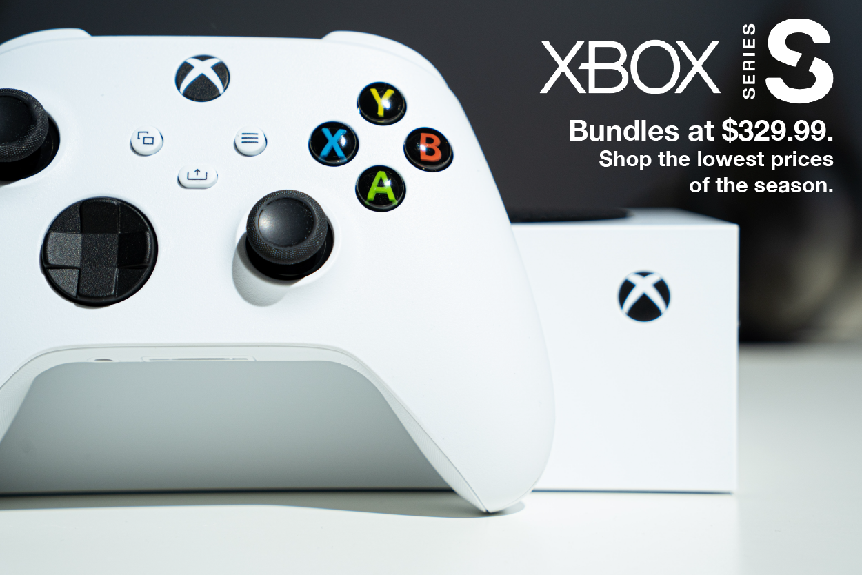 Xbox Series X. Bundles at $329.99. Shop the lowest prices of the season.