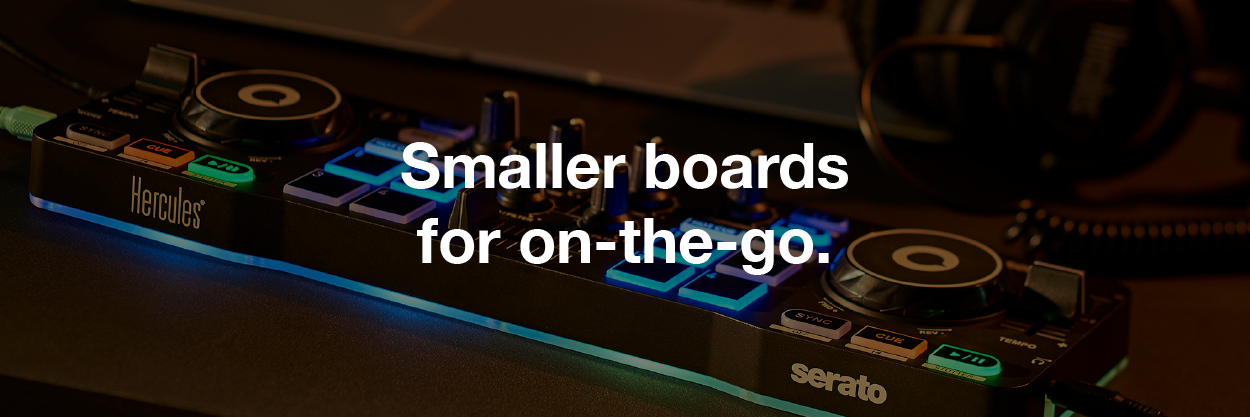 Smaller boards for on-the-go.