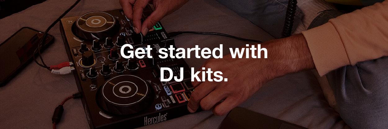 Get started with DJ kits.