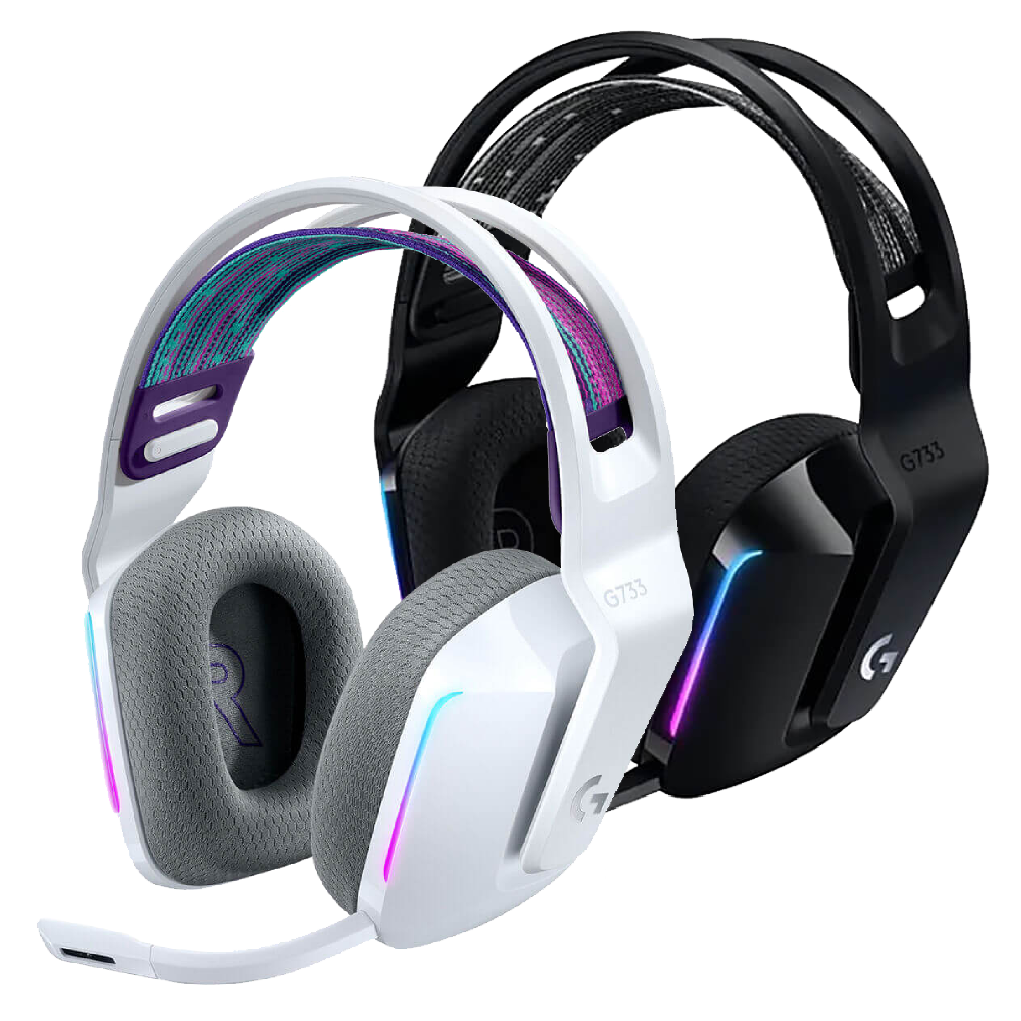 G Series G733 Black Wireless Over-the-Ear Gaming Headset