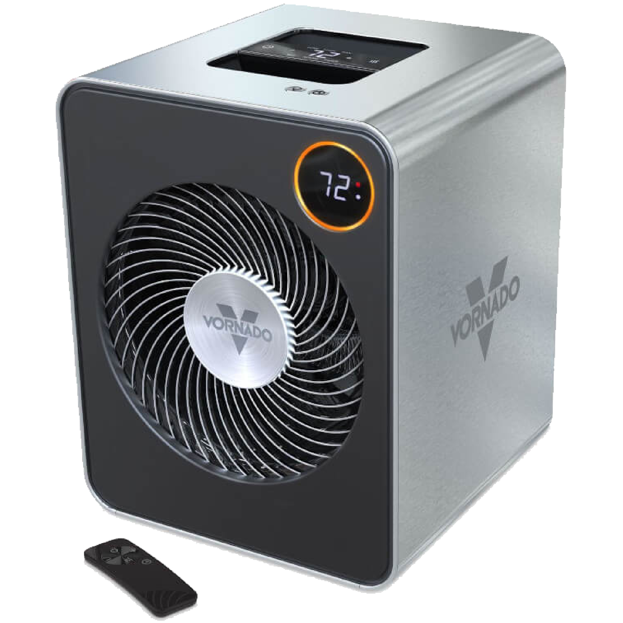 Vornado Whole Room Heater with Auto Climate - Stainless Steel