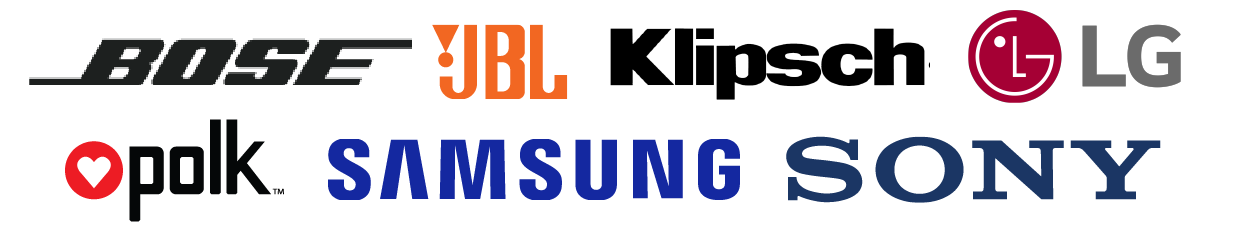 Bose, JBL, Klipsch, LG, Polk, Samsung, & Sony soundbars