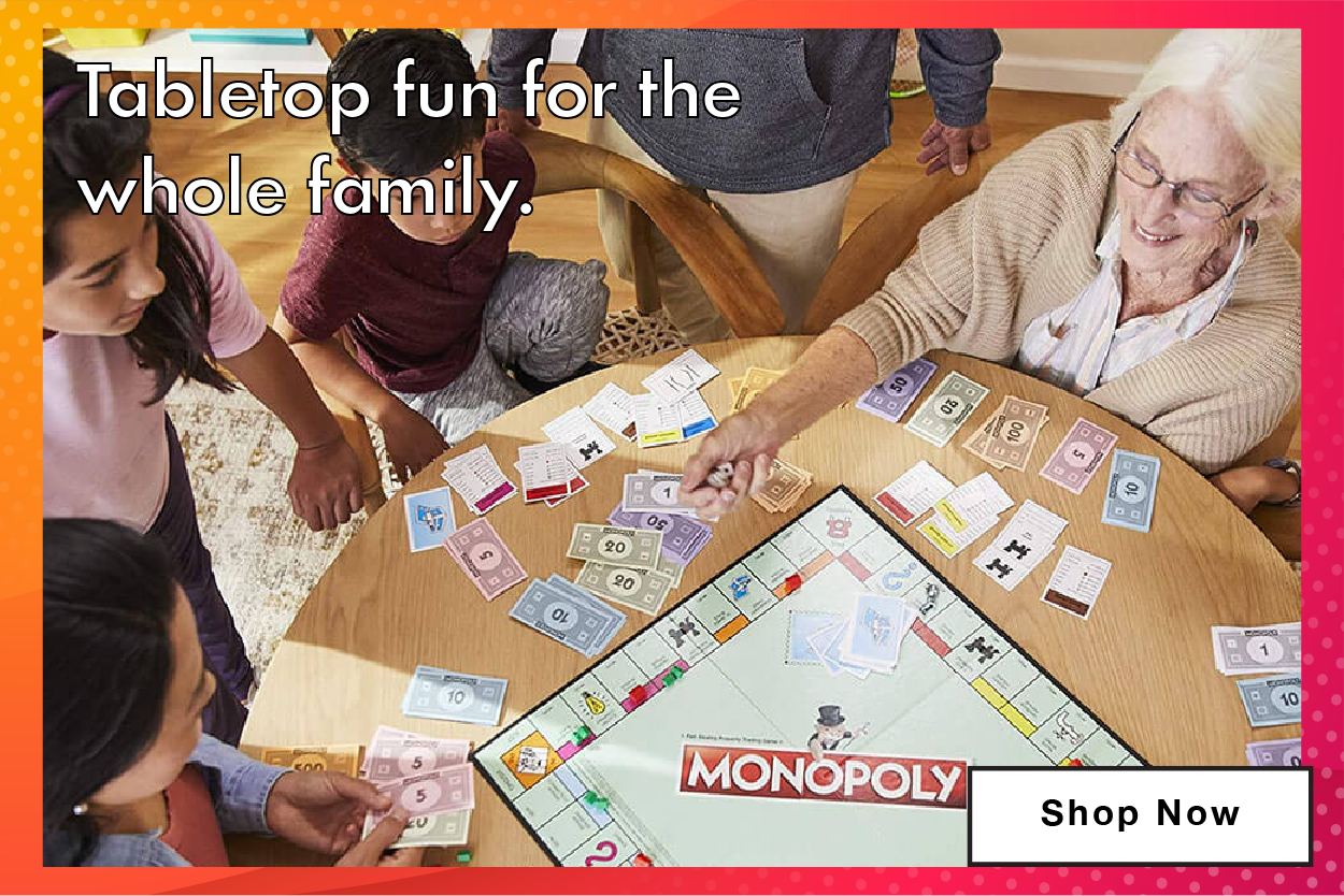 Tabletop fun for the whole family.