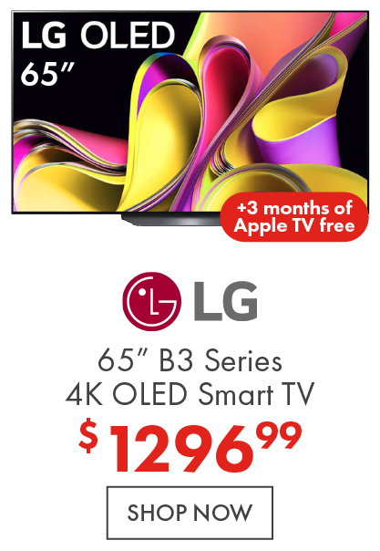 LG 65" smart TV, now 1396.99