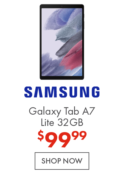 Samsung Galaxy Tab A7 Lite 32GB now $99.99