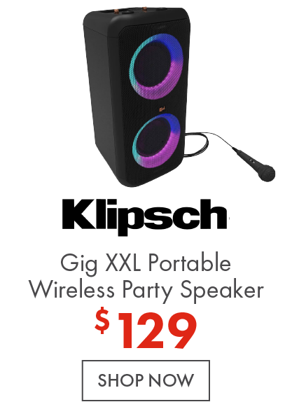 Klipsch Gig XXl portable wireless party speaker now $179.99
