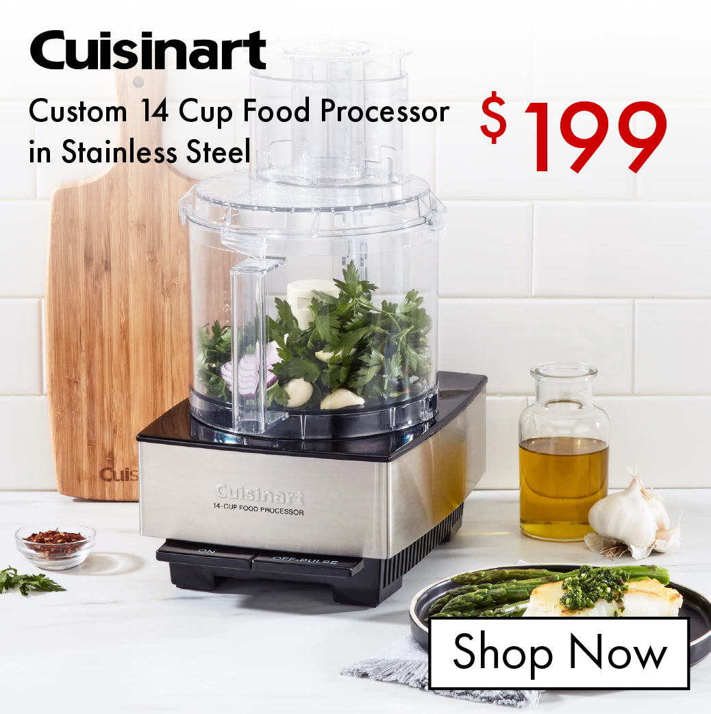 Cuisinart Custom 14 Cup Food Processor - Stainless Steel, now $199