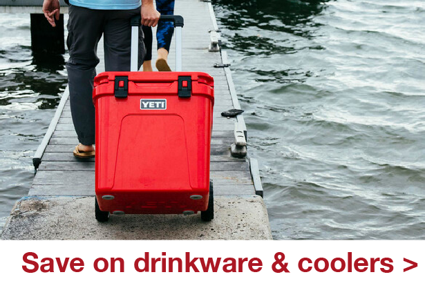 Save on drinkware and coolers