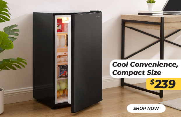 Avanti 3.3 Cu. Ft. Black Compact Refrigerator