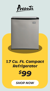 Avanti 1.7 Cu. Ft. Stainless Compact Refrigerator
